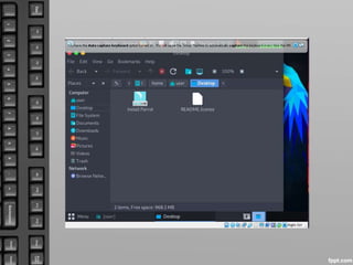 tutorial linux parrot- sistem operasi kelompok 5 C.ppt