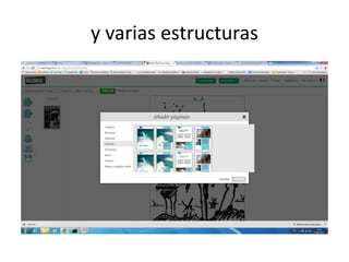 y varias estructuras
 