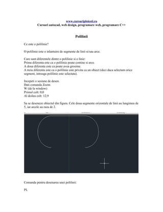 Tutorial (manual) autocad partea 1 | PDF