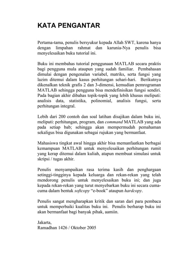 Tutorial mat lab_teguhw