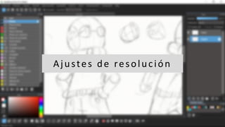 Ajustes de resolución
 