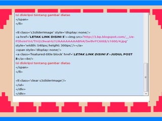 Tutorial membuat blog