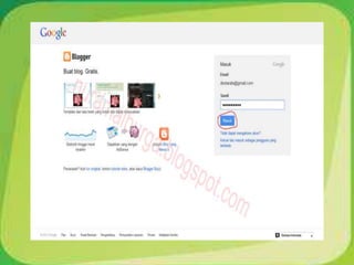 Tutorial membuat blog