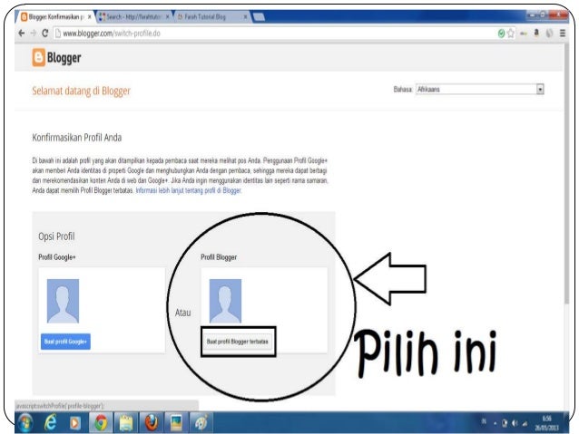 Tutorial Membuat Blog Ppt | tutorial cara membuat blog dengan blogspot Tutorial Membuat Blog Ppt | tutorial cara membuat blog dengan blogspot