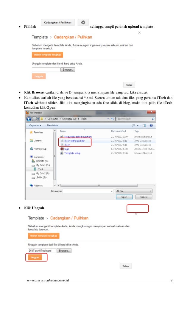 Tutorial membuat blog di blogspot