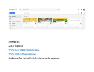 Tutorial membuat google form terbaru | PDF