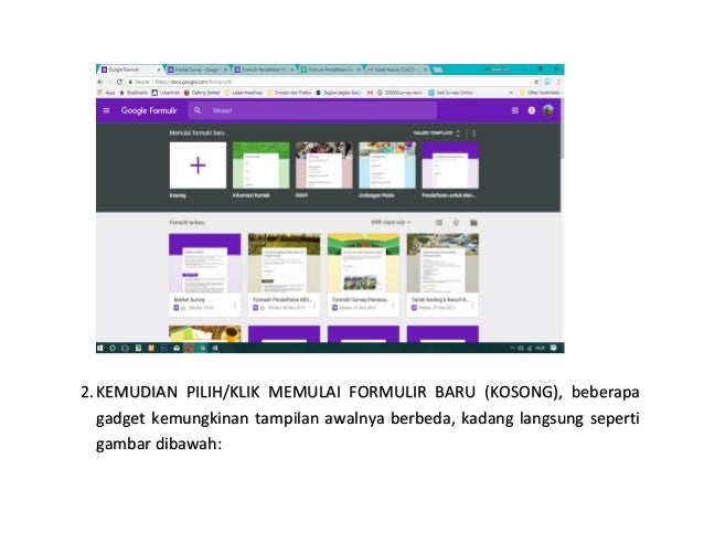 Tutorial membuat google form terbaru