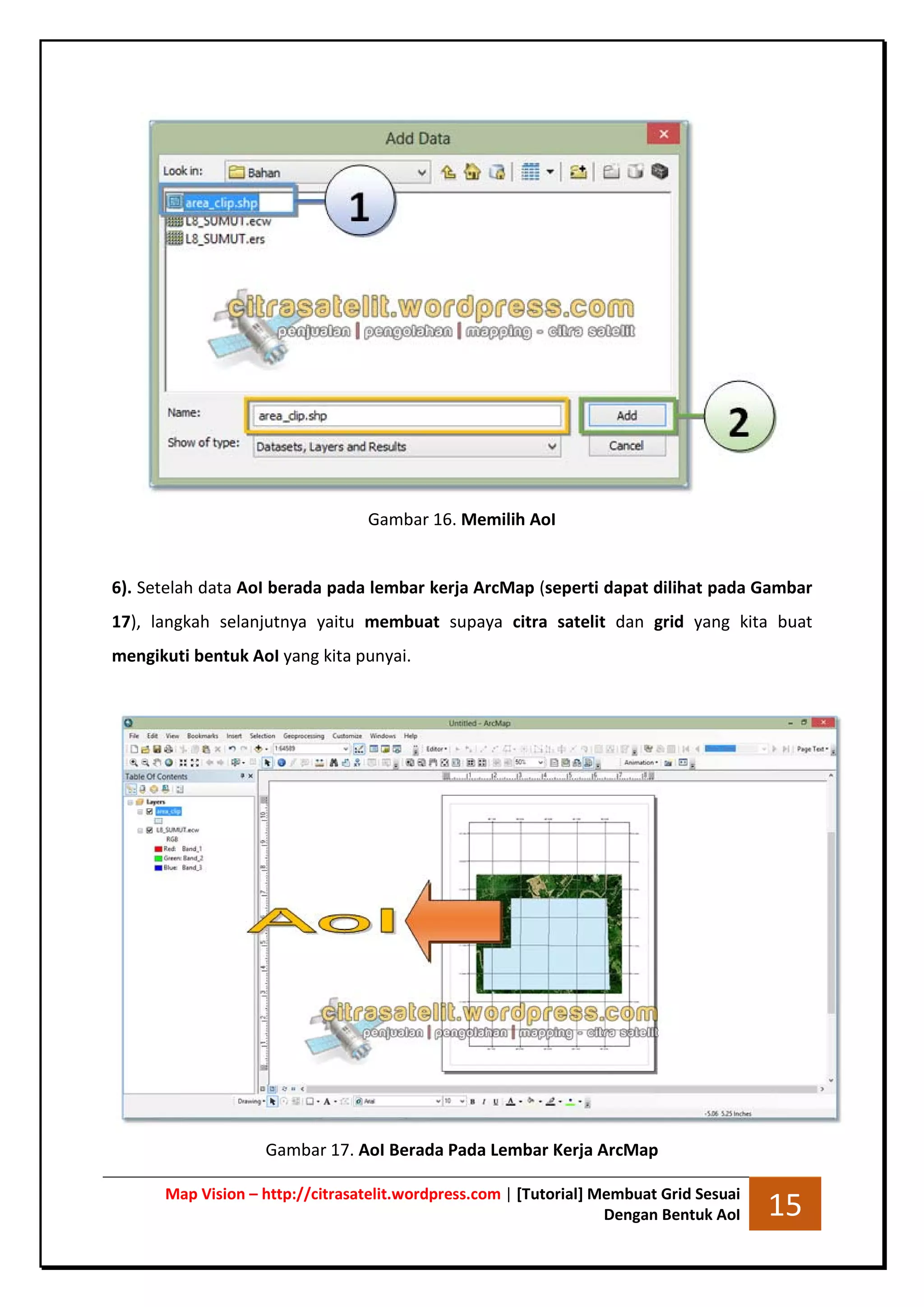 Tutorial Membuat Grid Sesuai Dengan Bentuk Area Of Interest Pdf
