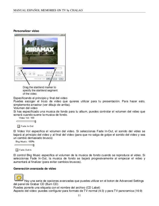 Tutorial Memoriesontv
