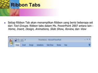 TUTORIAL MICROSOFT POWERPOINT 2007 | PDF