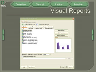 Tutorial Microsoft Project 2007 Interaktif | PPSX