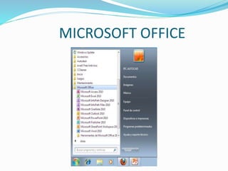 MICROSOFT OFFICE
 