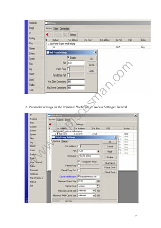 Tutorial mikrotik step by step | PDF