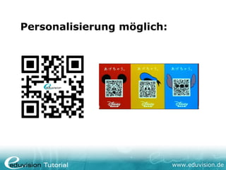 Personalisierung möglich:




                            www.eduvision.de
 