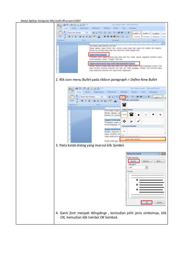 Tutorial microsoft office word 2007