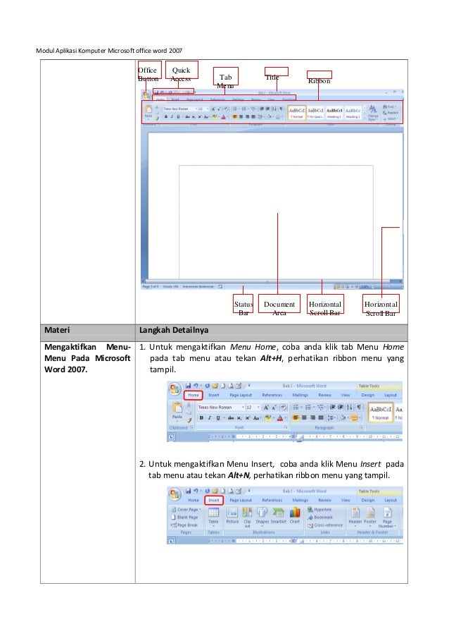 Tutorial Microsoft Office Word 2007