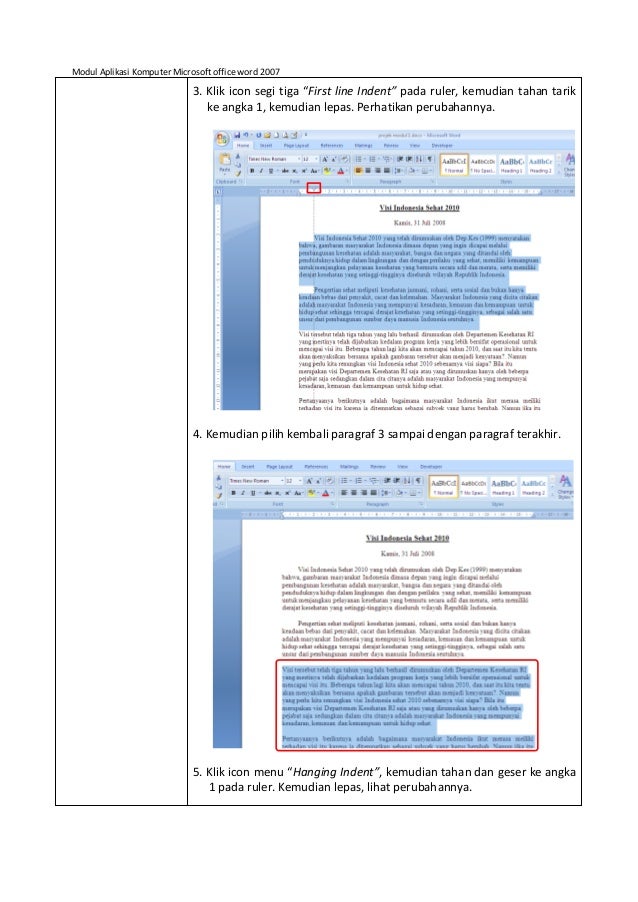 Tutorial microsoft office word 2007