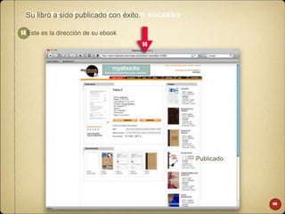Su libro a sido publicado con éxito.
14 Este es la dirección de su ebook
14

13

Publicado.

FIM

 