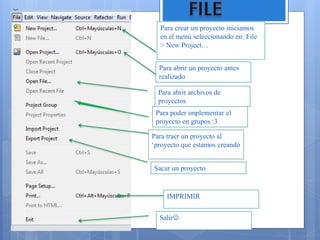 Tutorial netbeans | PPTX