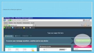 2: Hacemos clic en el botón para registrarnos 
 