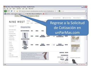 Regrese a la Solicitud de Cotización en unParMas.com