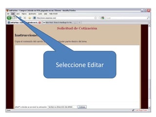 Seleccione Editar
