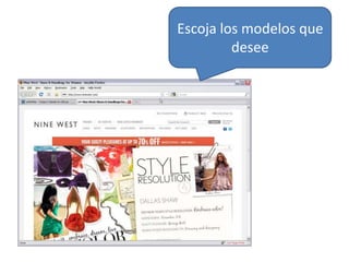 Escoja los modelos que desee