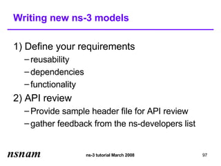 Api Ns Tutorial ns 3-tutorial-slides | PDF