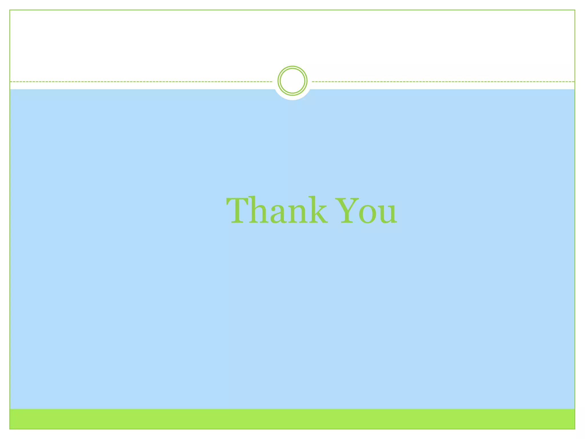 Thank You
 