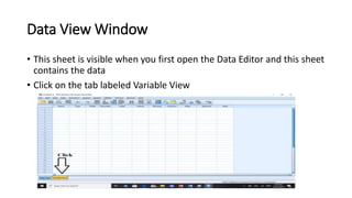 Tutorial of SPSS | PPTX