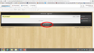 Tutorial on an Online Notebook