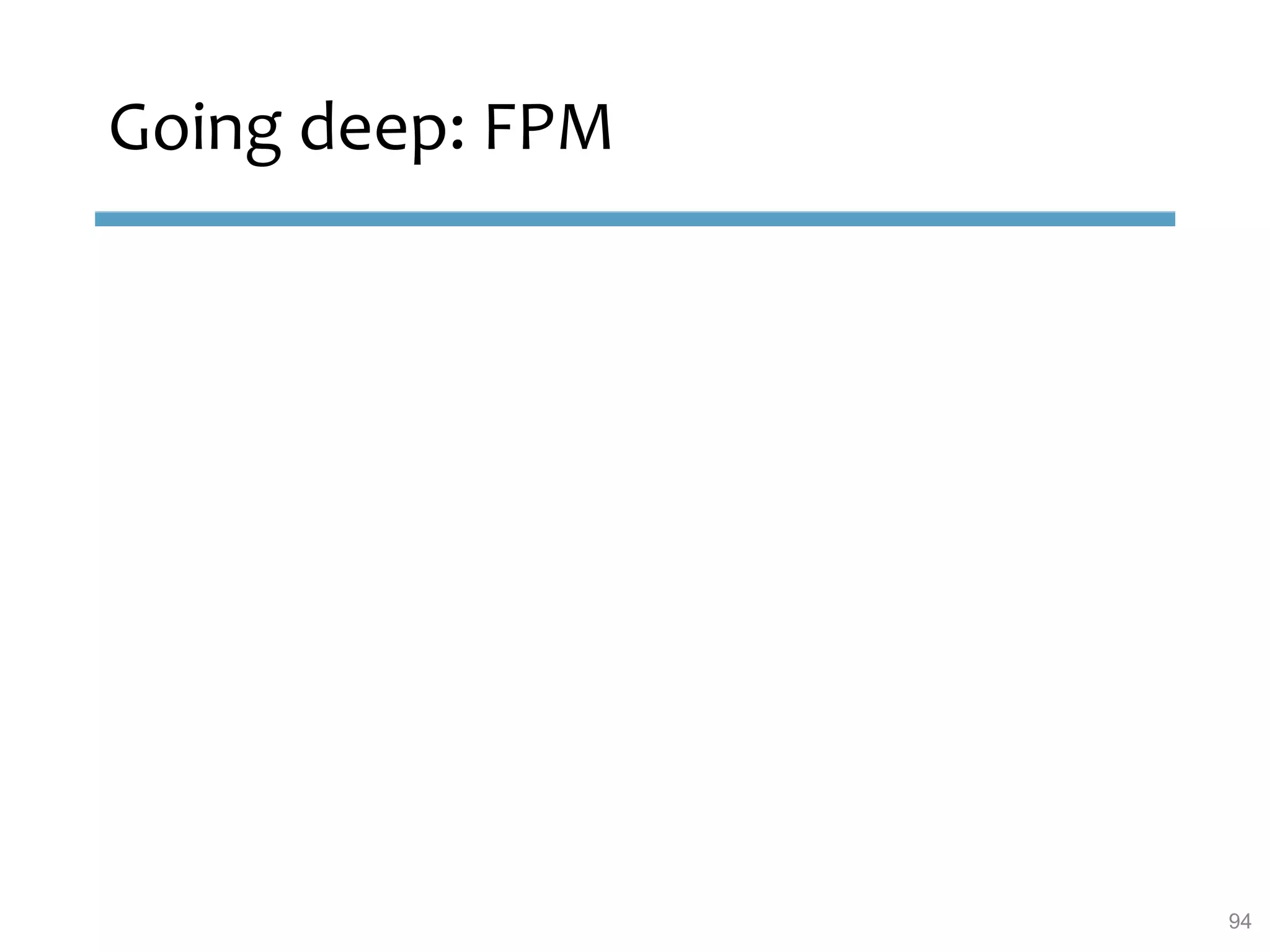 Going deep: FPM
94
 