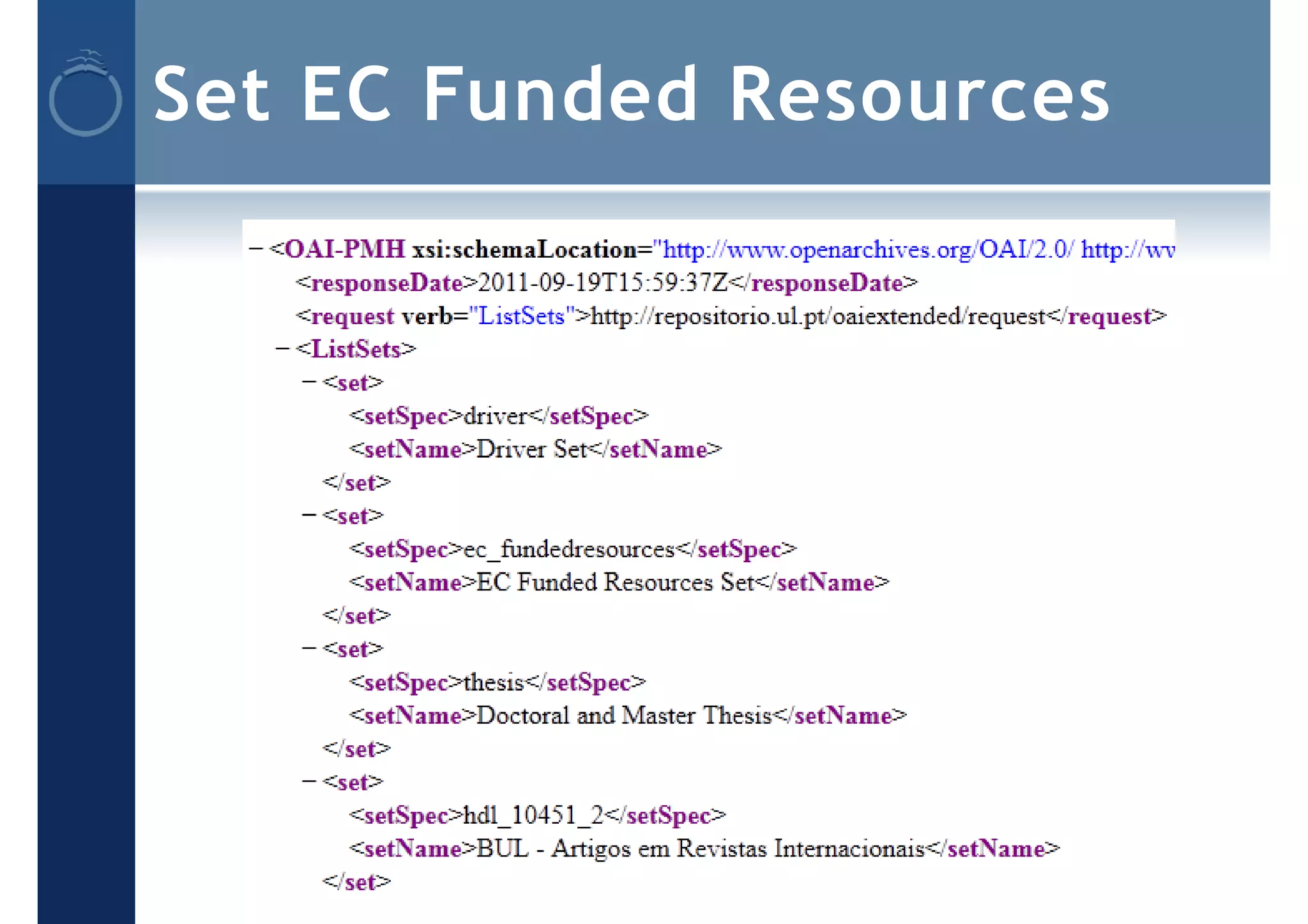 Set EC Funded Resources
 