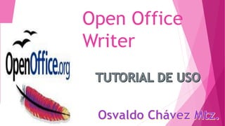 Open Office
Writer
 
