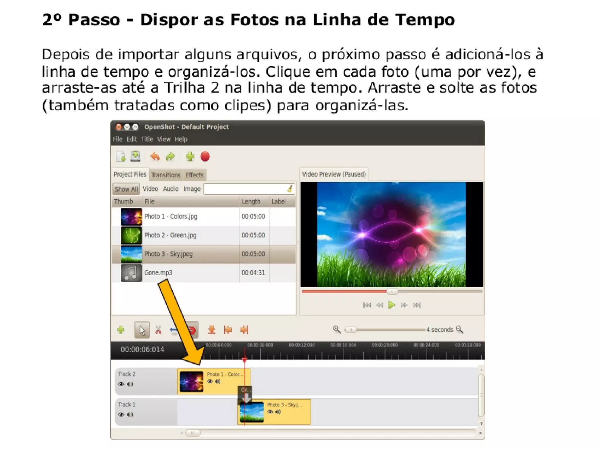 Tutorial Rápido do Openshot