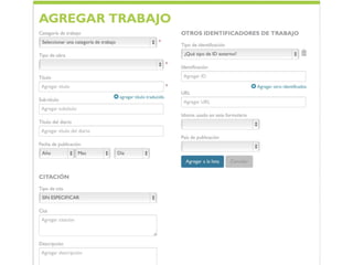 Tutorial orcid