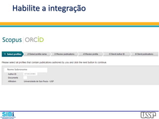 Habilite a integração
Nome Sobrenome
67192125901
 