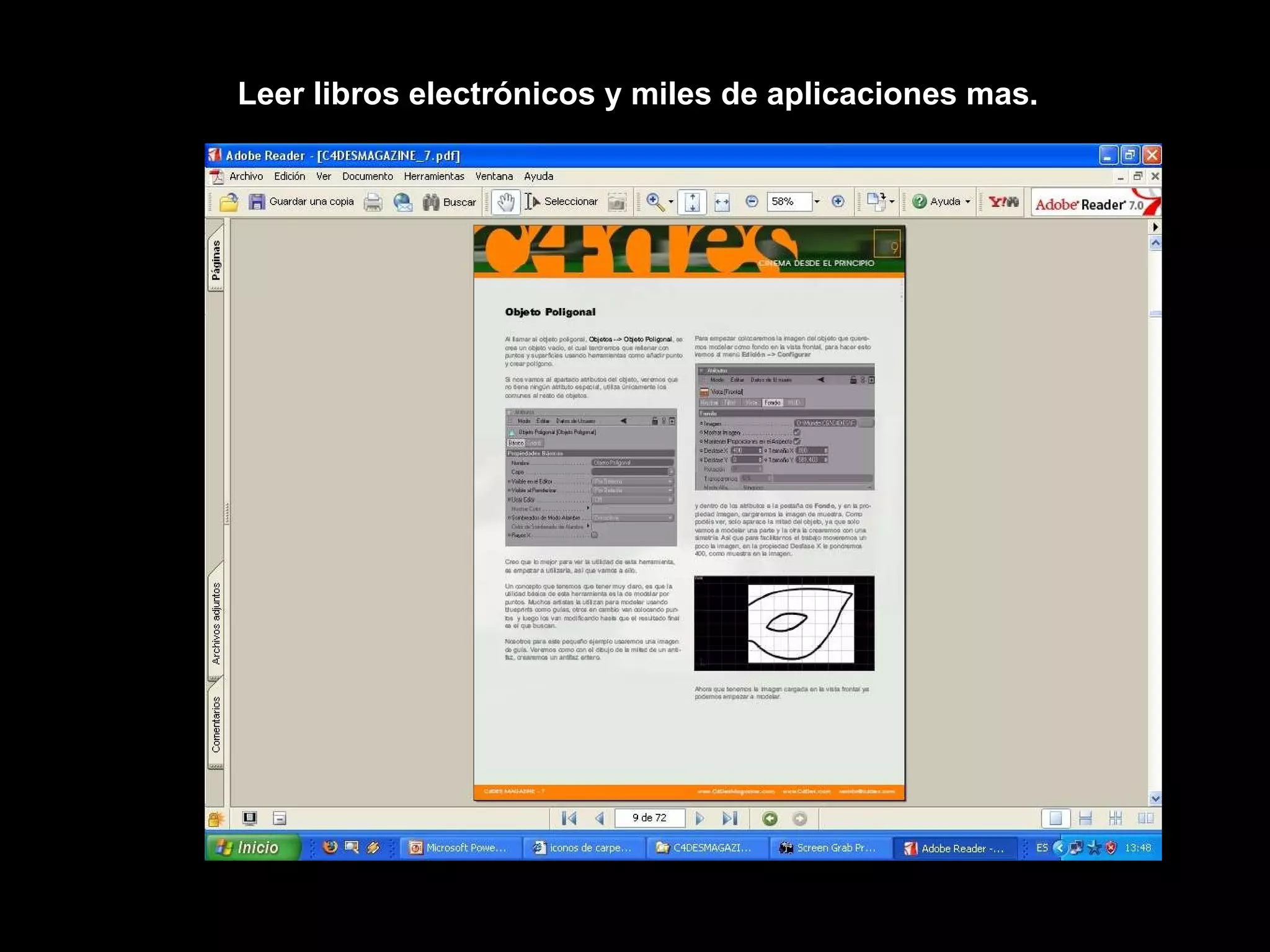 Leer libros electrónicos y miles de aplicaciones mas. 