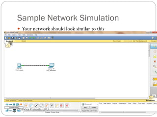 Sample Network Simulation
34
 Your network should look similar to this
Chandra Prakash, LPU
 