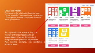Tutorial Herramienta Padlet | PPTX