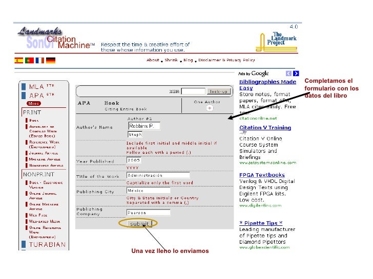 Gestores de referencias bibliográficas (Zotero, Citation