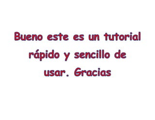 Tutorial para crear cuenta en cubby y su funcionamiento