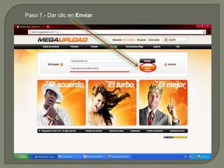 Paso 7.- Dar clic en Enviar