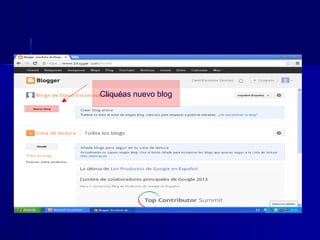 Cliquéas nuevo blog

 