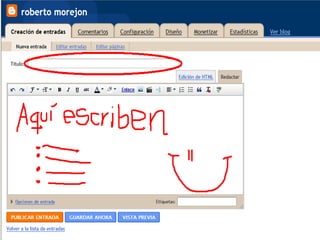 Tutorial para hacer un blog...!!!!!!!!!!!!!!!!!