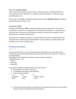 Tutorial para ubuntu