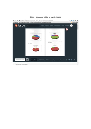 Listo, se puede editar si uno lo desea
 