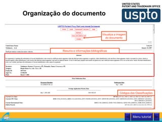 Organização do documento
Visualiza a imagem
do documento
Resumo e informações bibliográficas
Códigos das Classificações
Menu tutorial
 