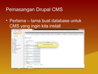 Tutorial pemasangan cms pada xampp(2) | PPT