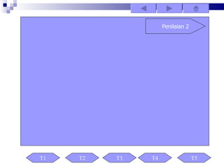 Penilaian 2




T1   T2   T3   T4                 T5
 